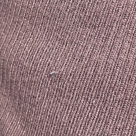 Express Mauve Ribbed Knit Tank Top. Medium. Minimalist Casual Layering Capsule - Picture 8 of 8